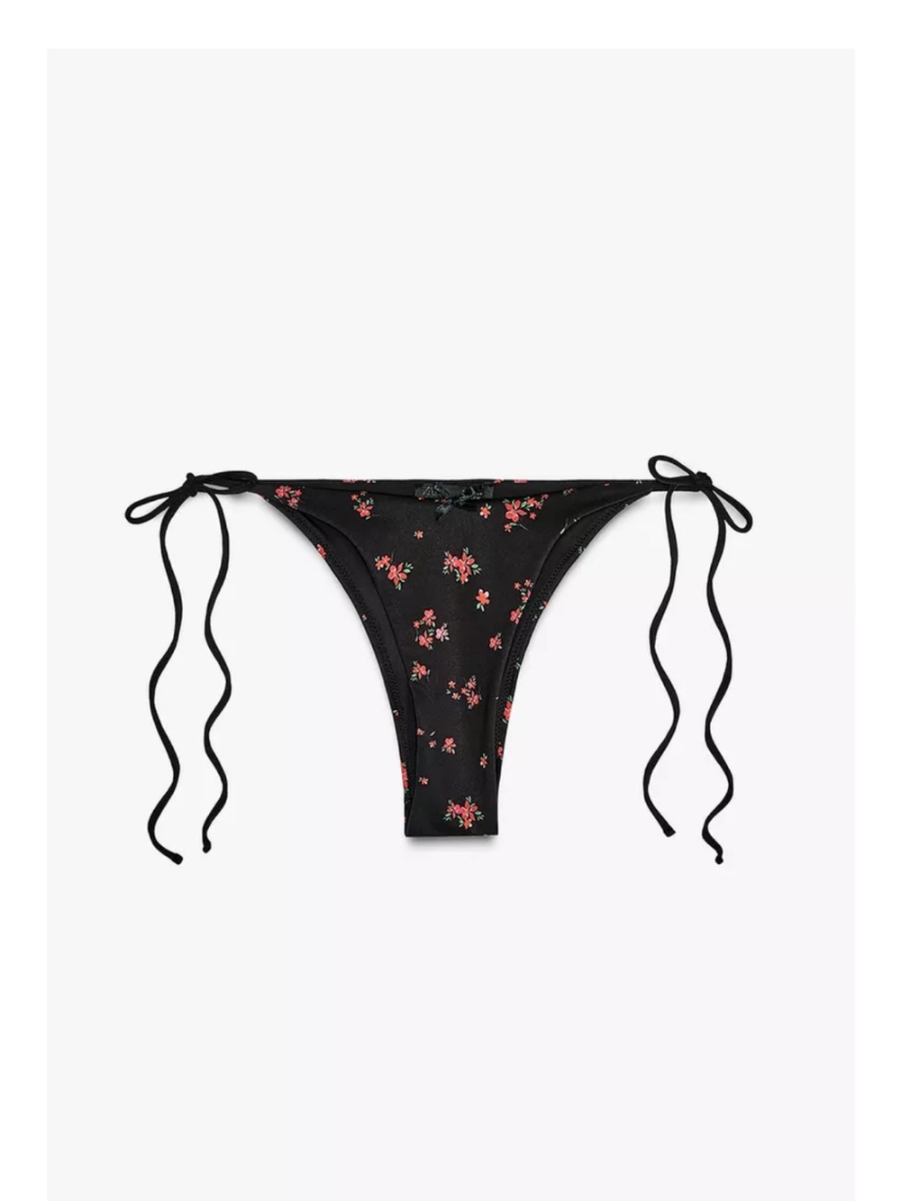 Zara floral print bikini bottoms size small- NWT